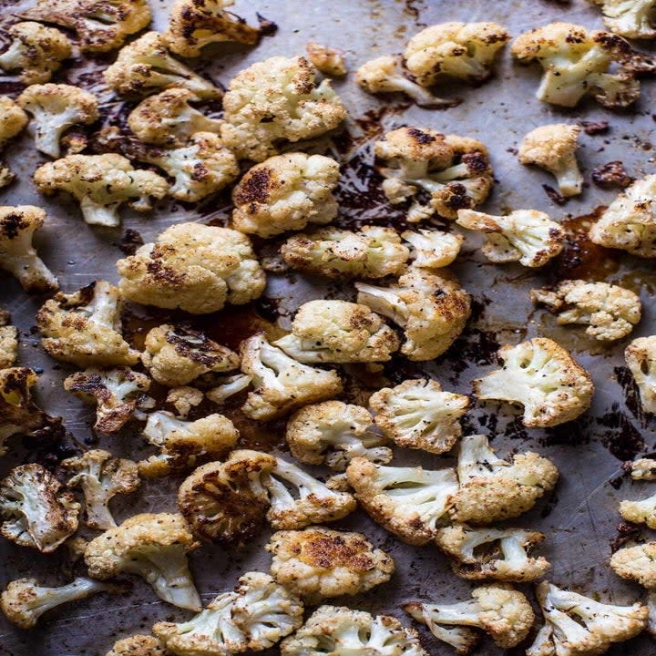 Roasted Cauliflower Florets.