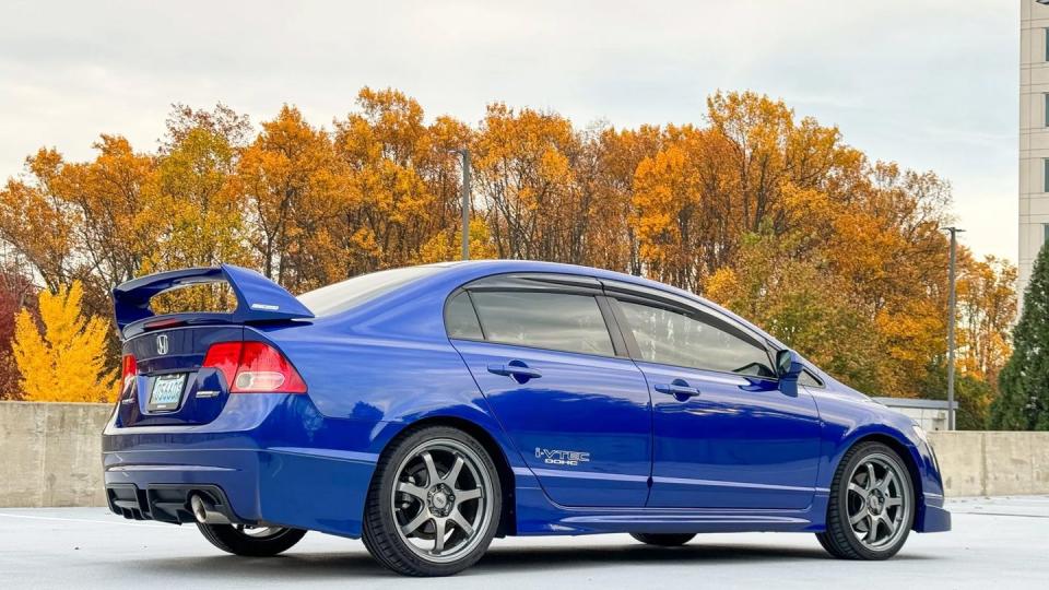 2008 honda civic mugen si rear