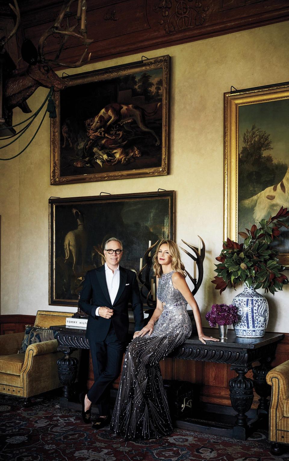 Tommy Hilfiger and his wife Dee