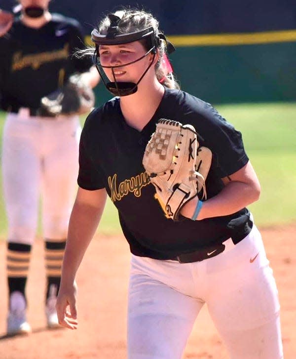 Former Honesdale softball star Marissa Gregory is now dazzling on the NCAA diamond at Marywood University.