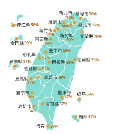 氣象局預估北台灣遭暴風圈侵襲機率大。（圖／翻攝自中央氣象局）