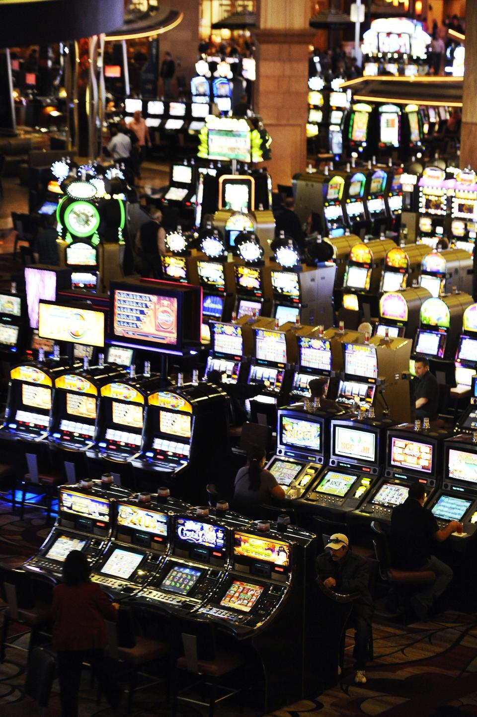 This is a picture of a casino in Las Vegas- from November 2011. Authorities say Rodney Buckle will serve jail time for running a Ponzi scheme where he took money from clients and then gambled it away at Vegas casinos. He was sentenced on January 11th, 2024.