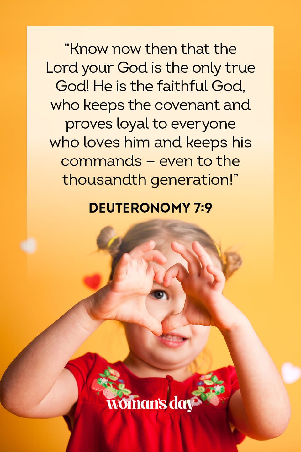 9) Deuteronomy 7:9