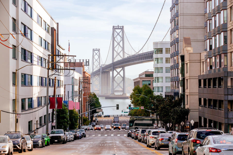 bay bridge in san francisco