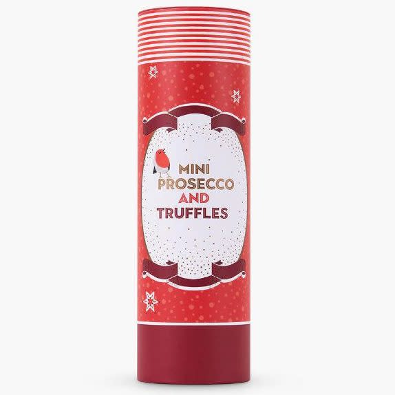 Prosecco and Truffles Mini Tube - John Lewis & Partners 