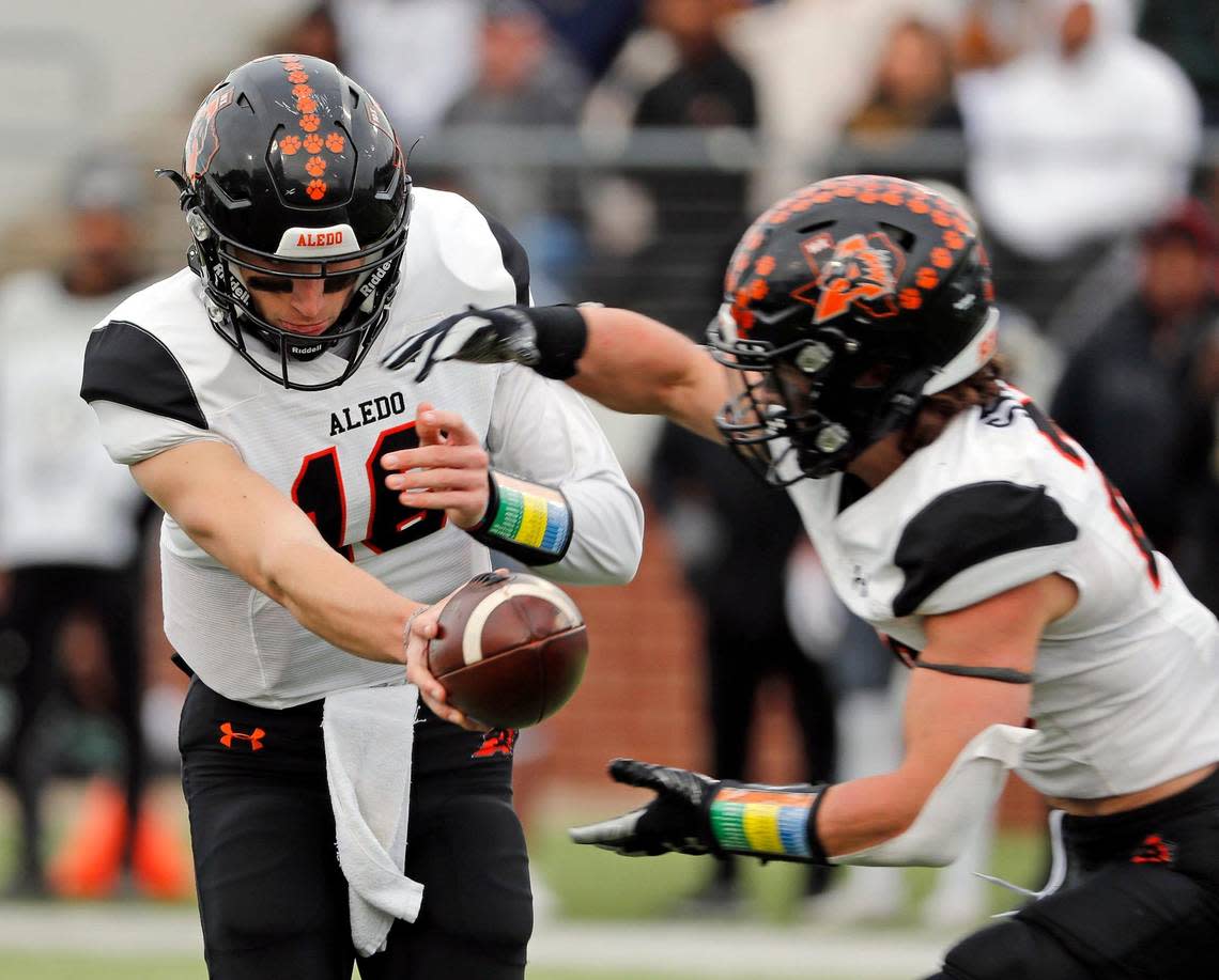 Aledo will host Denton Guyer in a battle of state ranked teams on Friday.