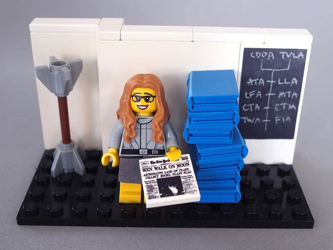 Margaret Hamilton in Lego