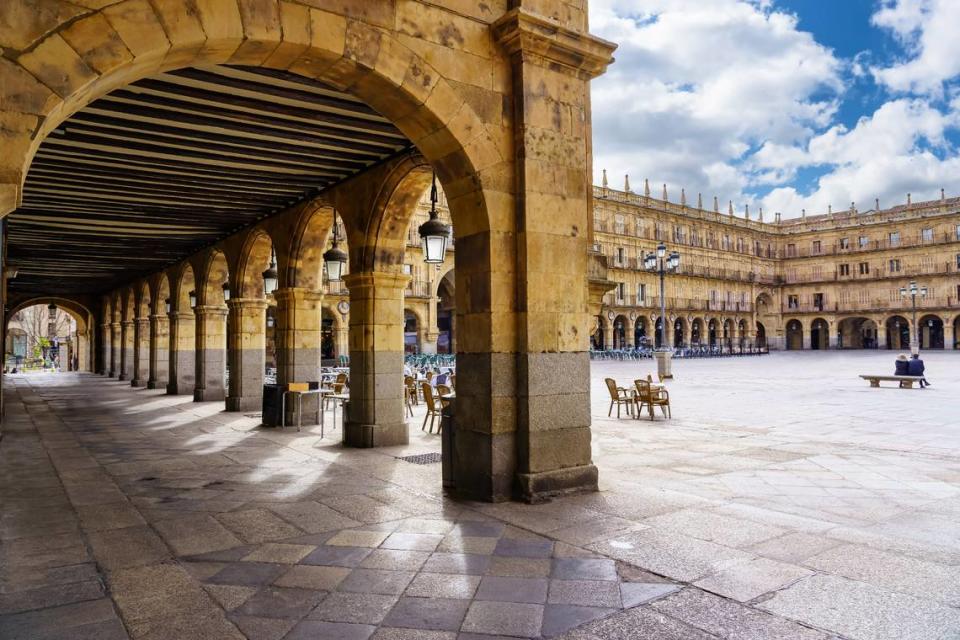 Plaza Mayor, Salamanca, España.