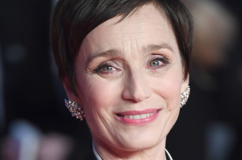Kristin Scott Thomas attends the British Academy Film Awards in 2018. File Photo by Paul Treadway/UPI