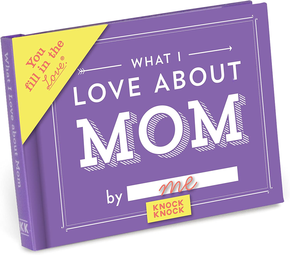 Knock Knock's What I Love About Mom Fill-In Book