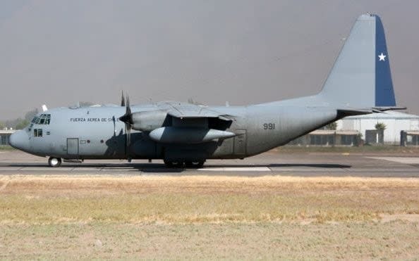  A Chilean C-130 Hercules plane like this one has gone missing - Getty Images