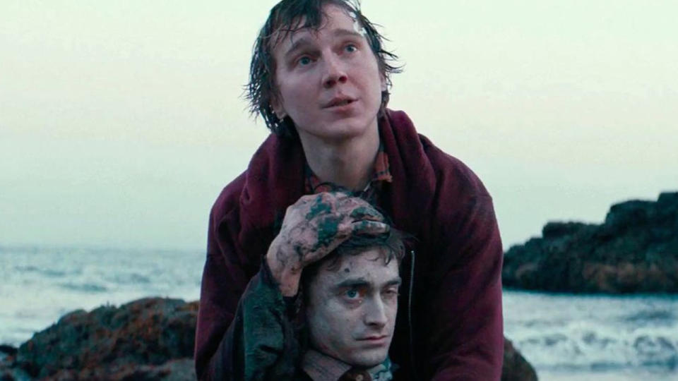 Paul Dano and Daniel Radcliffe in Swiss Army Man