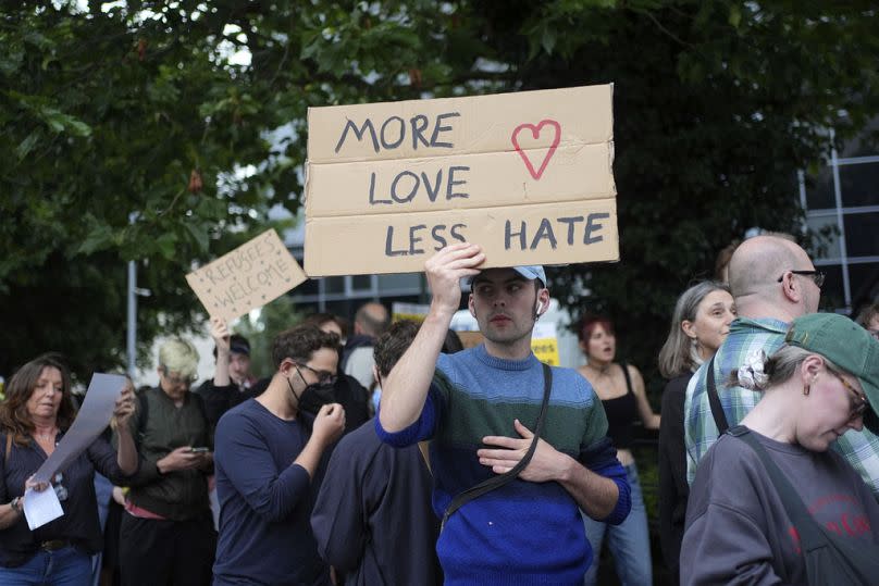 UK rioters sentenced in court as more violence expected over the weekend