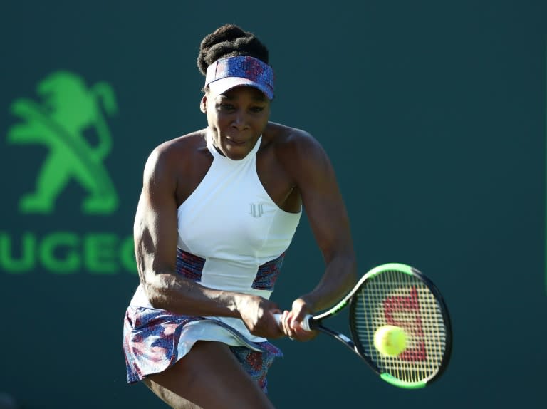 Venus Williams stormed back from deficits in each set to defeat world number 88 Natalia Vikhlyantseva 7-5, 6-4 at the Miami Open