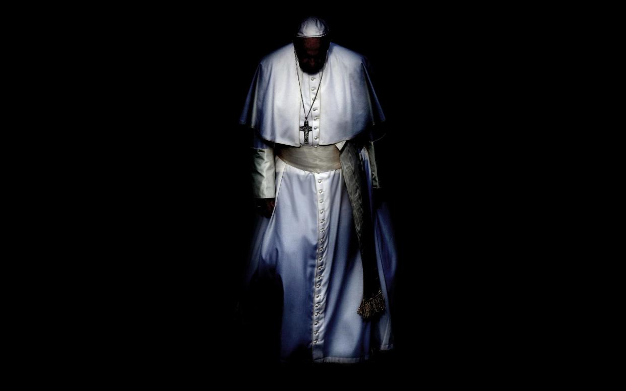 Pope Francis during his weekly general audience at the Vatican  - www.alamy.com