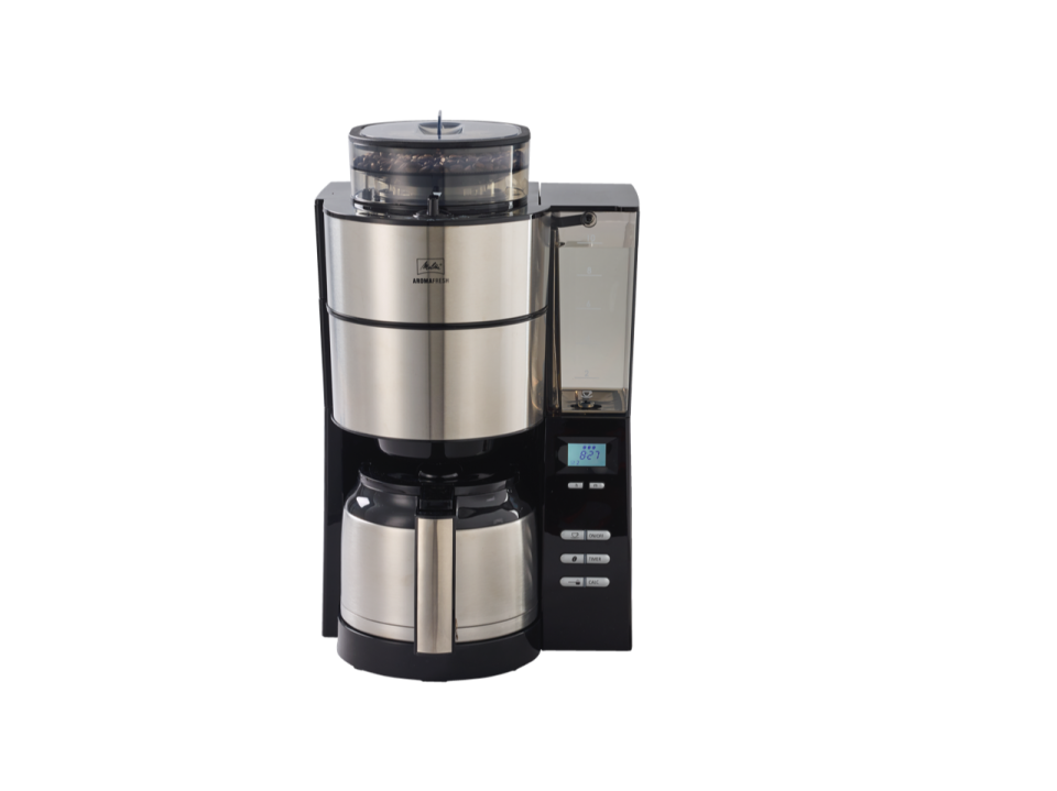 7) Melitta AromaFresh Grind & Brew Therm Filter Coffee Machine