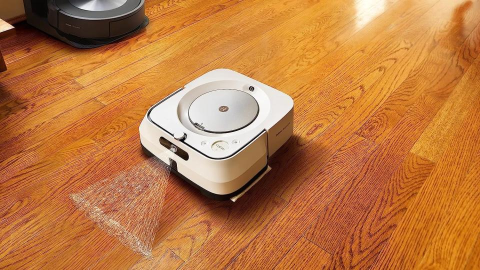 Roomba J6 Plus on floor