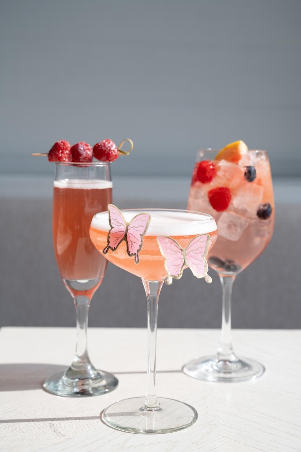 Hampton Social's June cocktail line-up celebrates all things rosé.