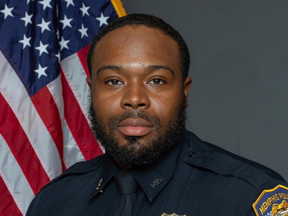 This image provided by the Memphis Police Department shows officer Demetrius Haley. (AP)