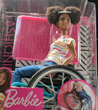 The new made to move Barbies are hitting Target stores. This was