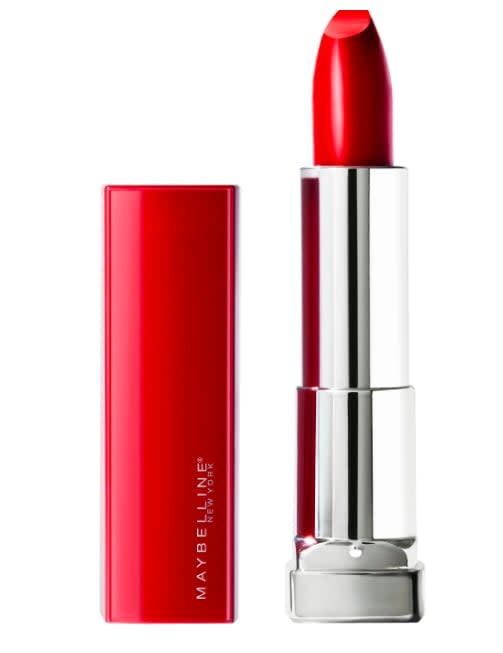 <p>Even the sheer selection of red shades within the <span>Maybelline Color Sensational Made For All Lipstick</span> ($6) line is impressive. Our favorite hue is Wine For Me, which will give you a slightly purple shade.</p>