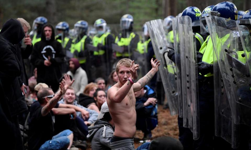 <span>Photograph: Toby Melville/Reuters</span>