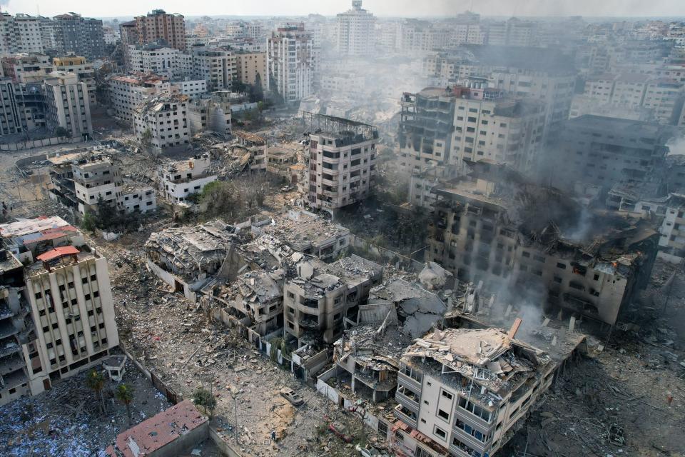 La devastación de Gaza tras los bombardeos