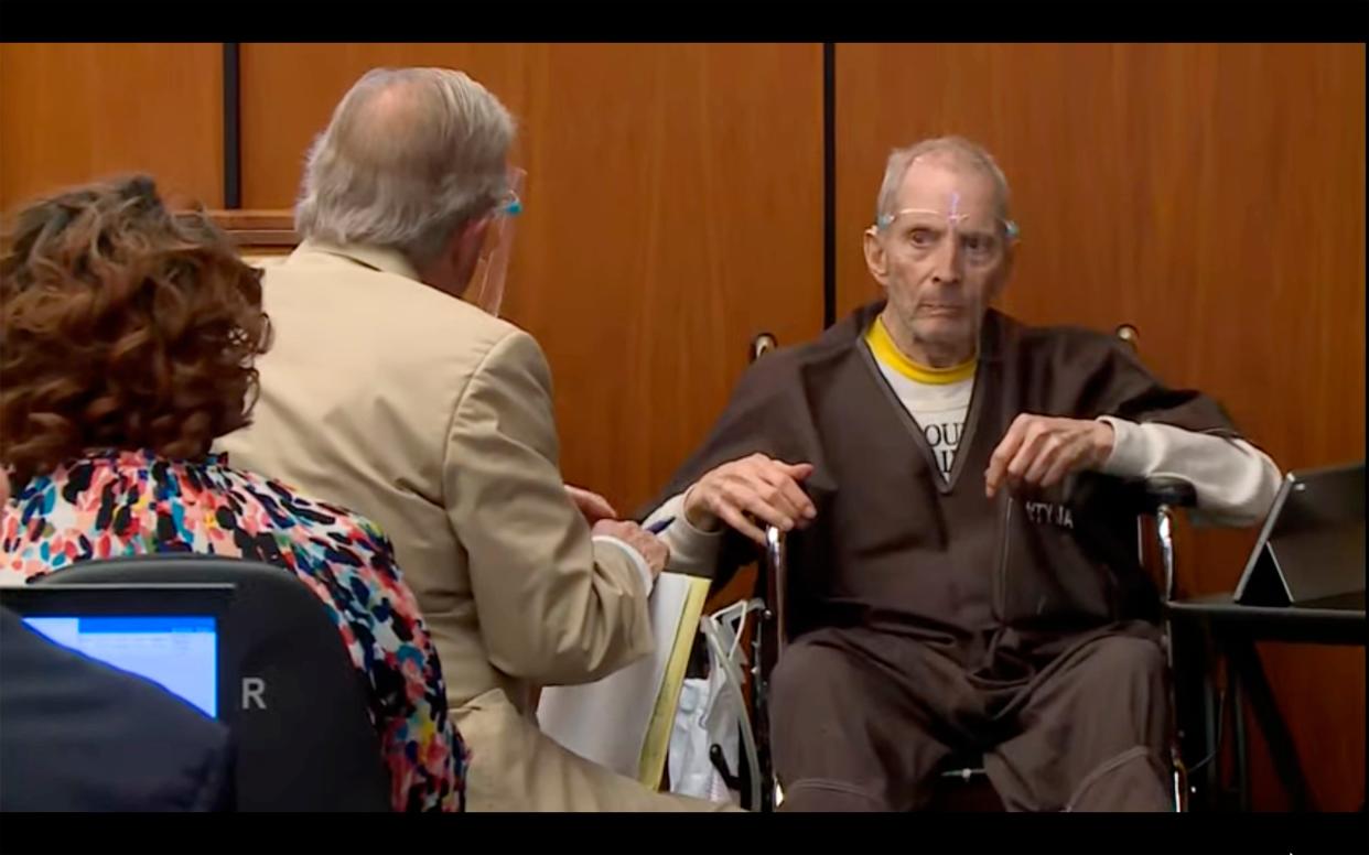 Robert Durst Murder Trial ( (Law & Crime Network via AP, Pool))