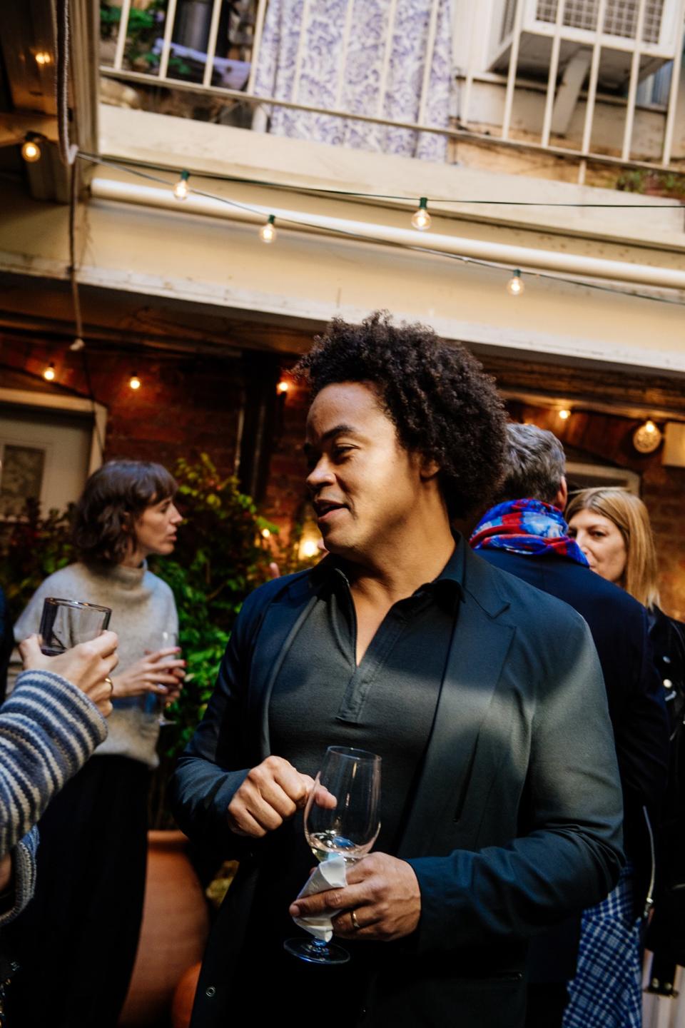 “The weather was exceptional,” Victor remembers. “And the restaurant was was able to open their ceiling, giving our mid-October reception a breezy alfresco feeling.”