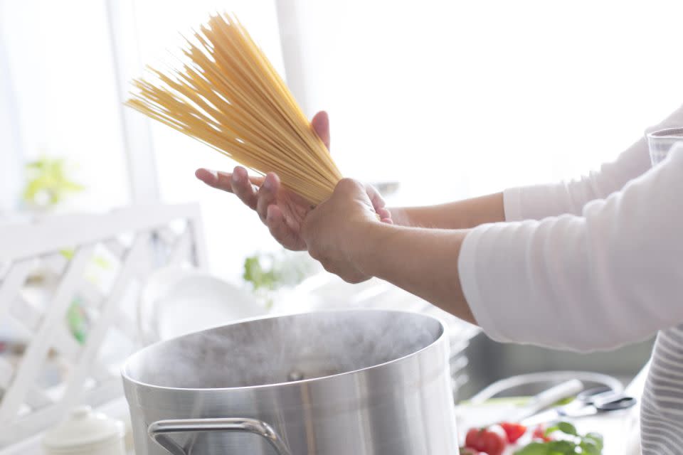 Add salt and make sure you have enough water in the pot. Photo: Getty Images