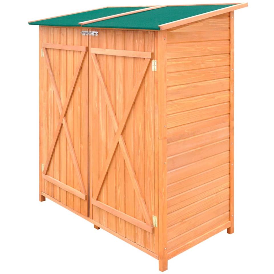 9) Wooden Garden Tool Shed