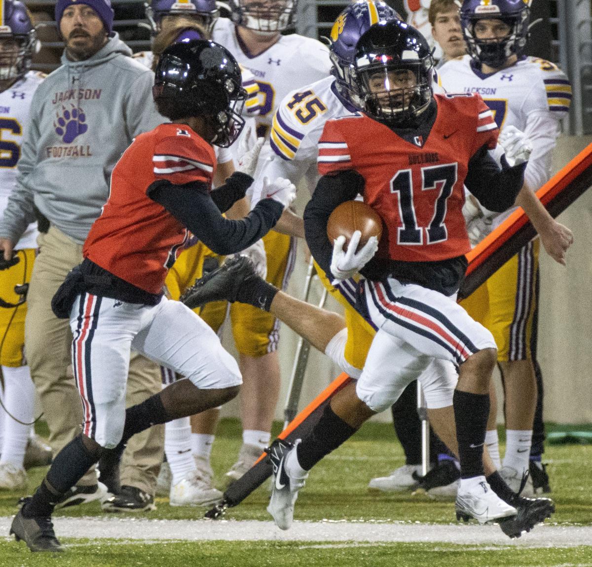 High School football regional quarterfinal scores Massillon, McKinley