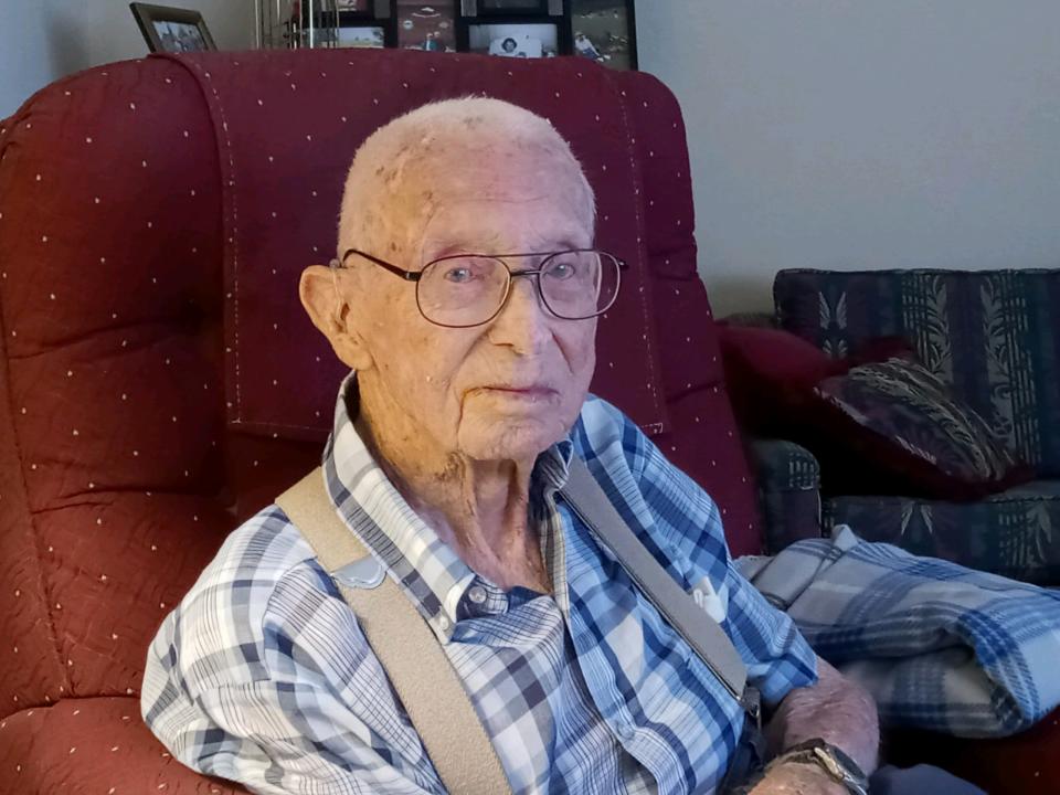 Longtime Shawnee resident, Ted Tyler, celebrated his 100th birthday Nov. 1.