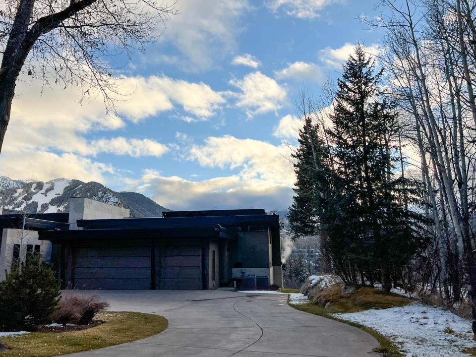 Homes on Red Mountain, nicknamed Billionaire Mountain, in Aspen, Colorado.