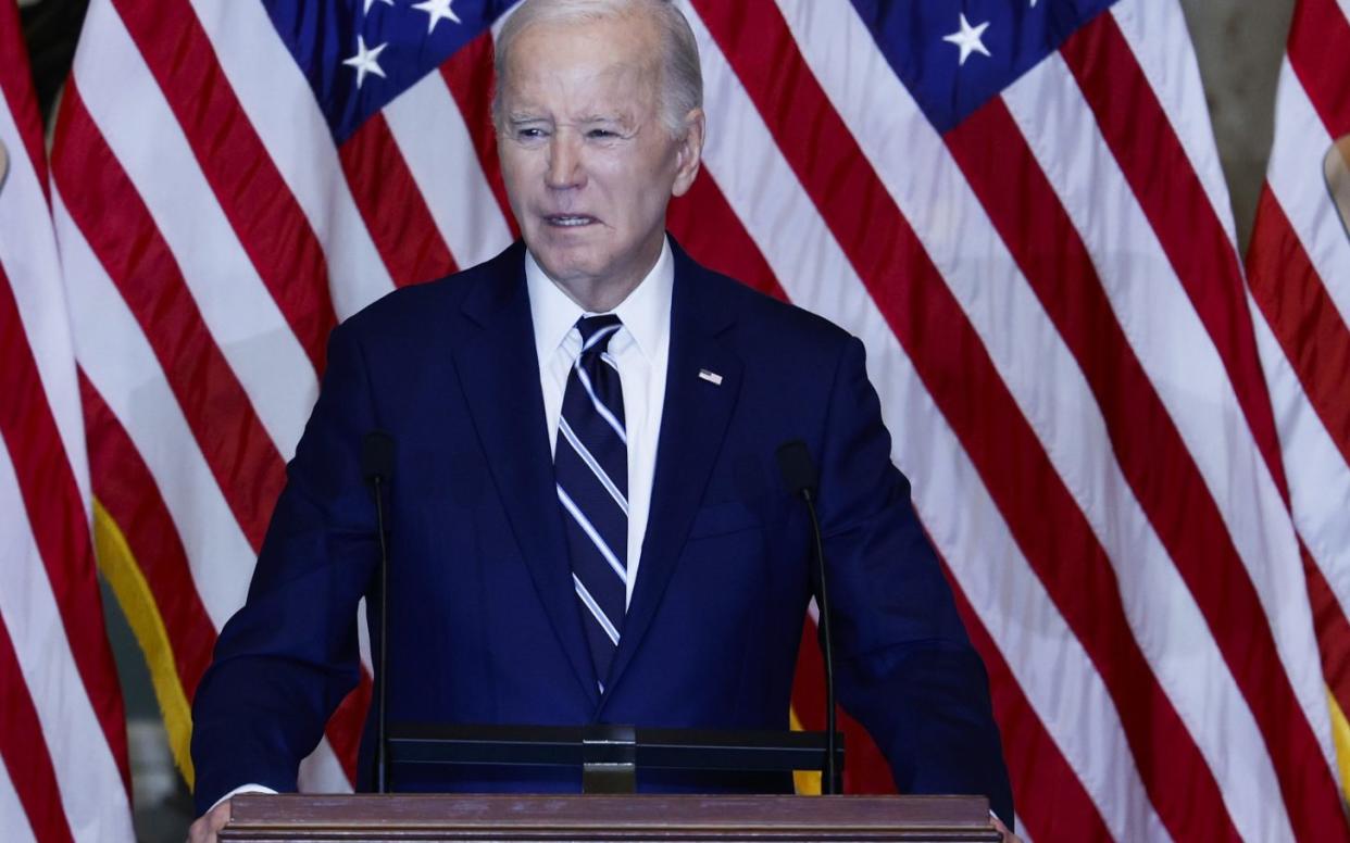 US president Joe Biden