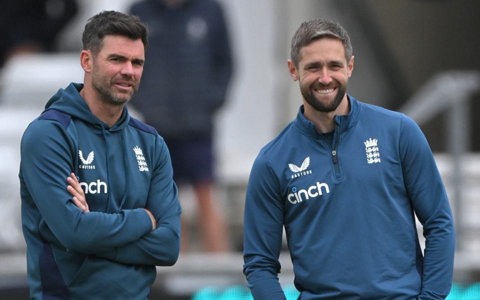 James Anderson and Chris Woakes