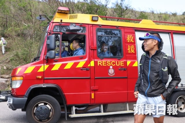黃浩聰正職為消防員，山野搜救經驗豐富，有時會趁休班協助救援。