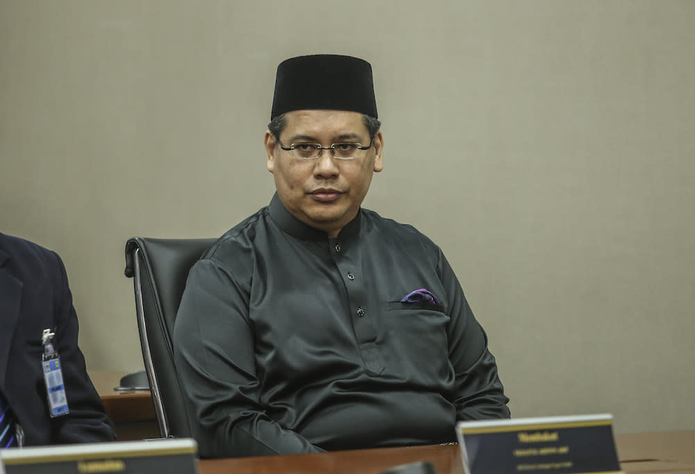 Sipitang MP Yamani Hafez Musa applied to join PPBM along with many other former Sabah Umno leaders in January but was not immediately accepted when the party had its launch here in April. — Picture by Firdaus Latif