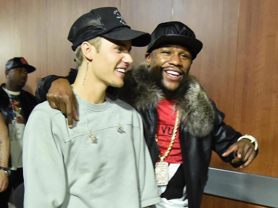 Justin Bieber has allegedly ended his close friendship with Floyd Mayweather (Getty)