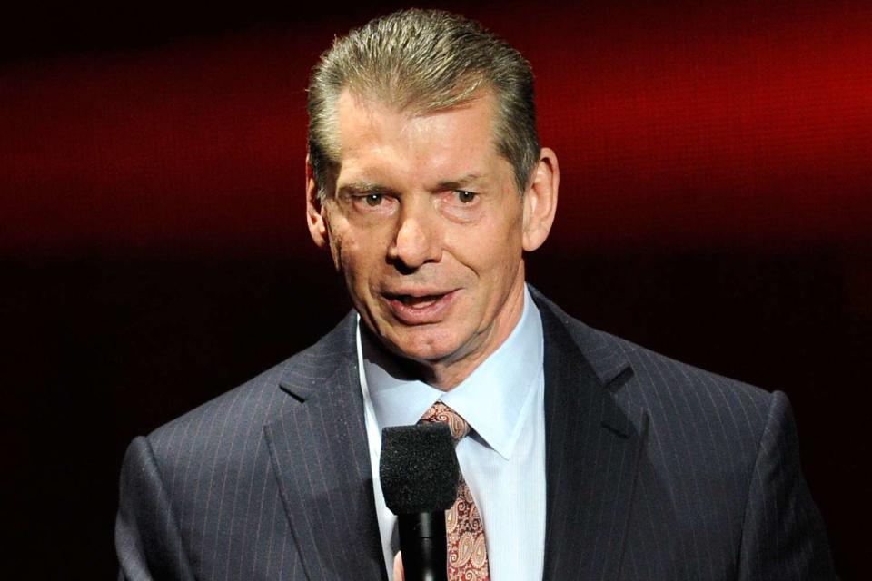 Ethan Miller/Getty  Vince McMahon