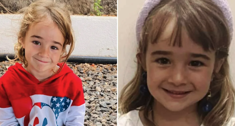 Olivia Zimmermann smiles in two separate photos. 