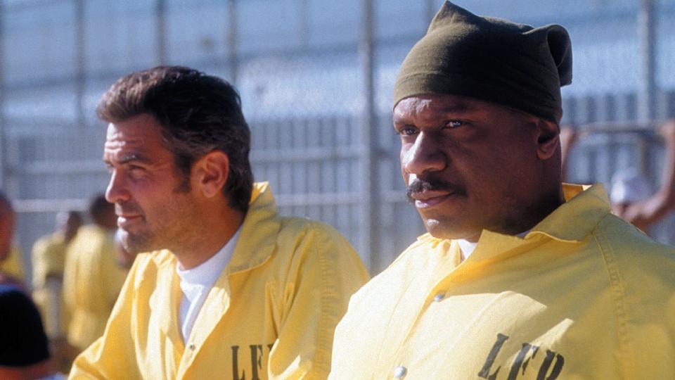 George Clooney and Ving Rhames star in "Out of Sight."