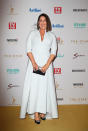 I'm A Celebrity... Get Me Out Of Here! host Julia Morris arrives in a Veronica Al Khoury design. Photo: Getty