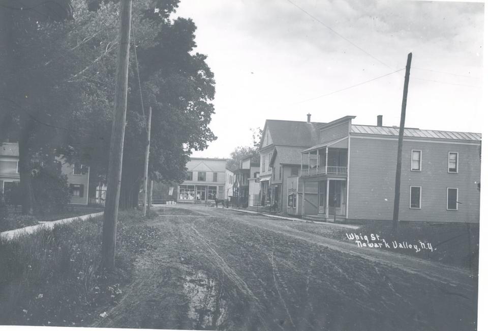 A view of Whig Street where the canning factory was located between 1900 and 1905.