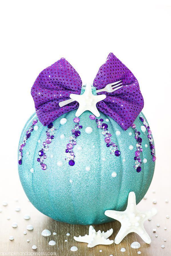 Little Mermaid Pumpkin