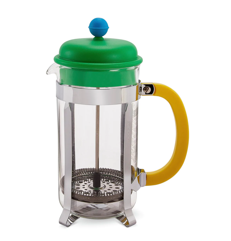 <p><a href="https://store.moma.org/products/bodum-caffettiera-french-press?variant=42994255855846" rel="nofollow noopener" target="_blank" data-ylk="slk:Shop Now;elm:context_link;itc:0;sec:content-canvas" class="link ">Shop Now</a></p><p>Bodum Caffettiera French Press</p><p>store.moma.org</p><p>$25.00</p>