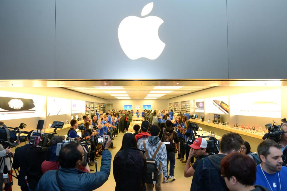 Apple store in Toronto