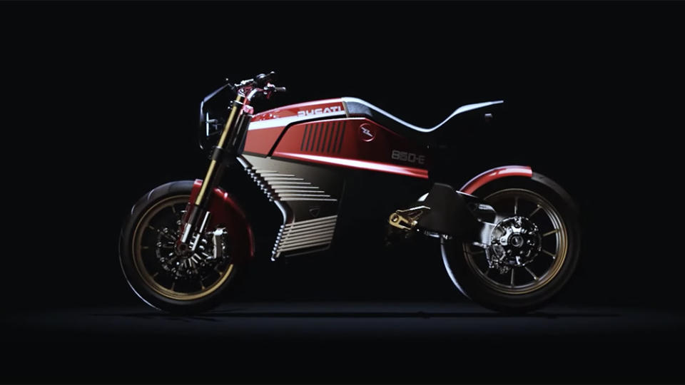 Ducati 860-E concept by Italdesign - Credit: Italdesign/YouTube