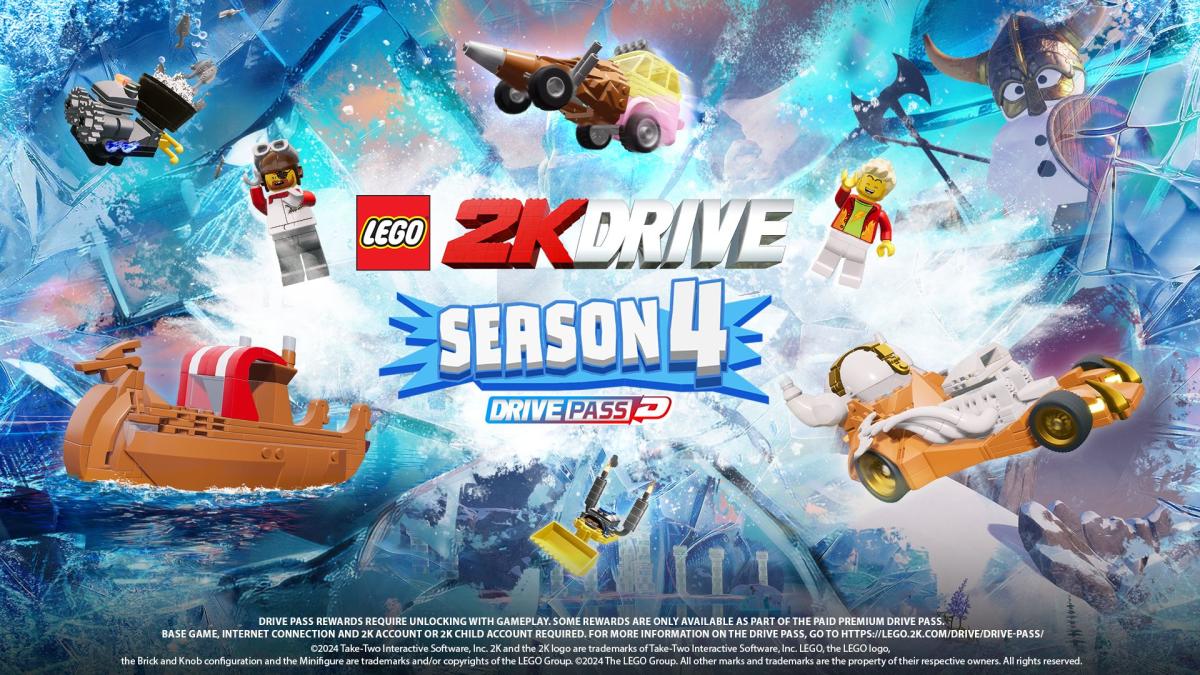 LEGO 2K Asphalt Driver Pass Season 4 Launching on March 13th with New Rewards and Game Modes