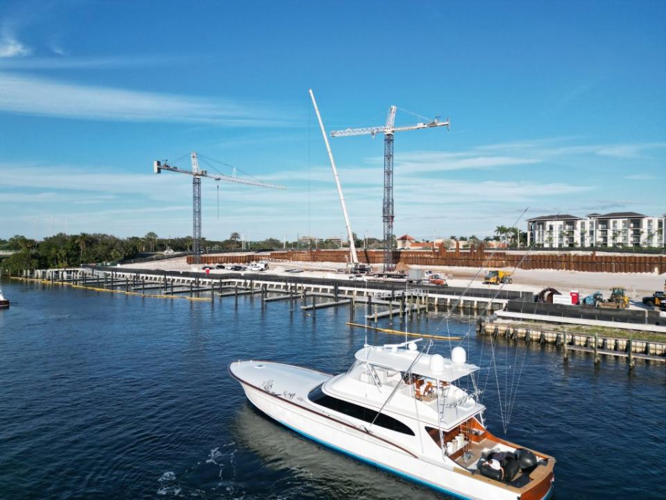 The site of the Ritz-Carlton. THE RITZ-CARLTON RESIDENCES, PALM BEACH GARDENS